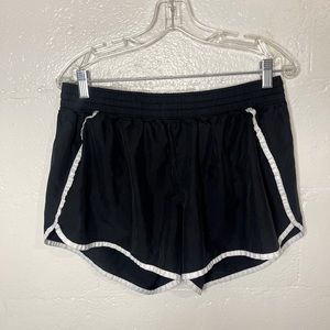 Black Xl women’s athletic Champion shorts.